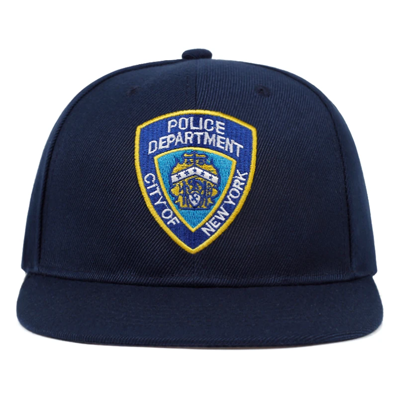 Щит бейсболка с вышивкой хлопок Мода NYPD кепки-бейсболки с вышивкой летняя бейсболка Регулируемый головной убор спортивная шапка