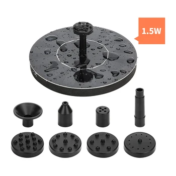 

Aquarium Landscape Solar Submersible Pump Solar Fountain Watering Kit Power Solar Pump Pool Pond Submersible