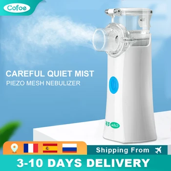 

Cofoe Medical Nebulizer Mini Handheld Nebulizer Silent Inhaler For Kids Adult Atomizer Nebulizador Mesh Asthma Atomize