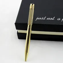 Высококачественная металлическая пишущая Шариковая ручка для школы универсальный набор канцелярских принадлежностей деловая подарочная ручка