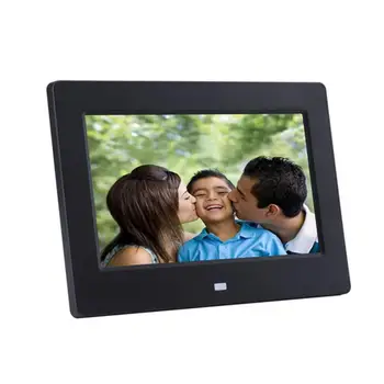 

8 Inch HD Photo Frame Digital Picture Frame with IPS Display Motion Sensor USB and SD Card Slots Mult-Media Player Alarm Clock