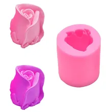 3D с романтичной розой австралийская силиконовая формочка в виде цветов Формочки Для помадок торт из конфет декоративное устройство для шоколада пресс-форма жаропрочная посуда