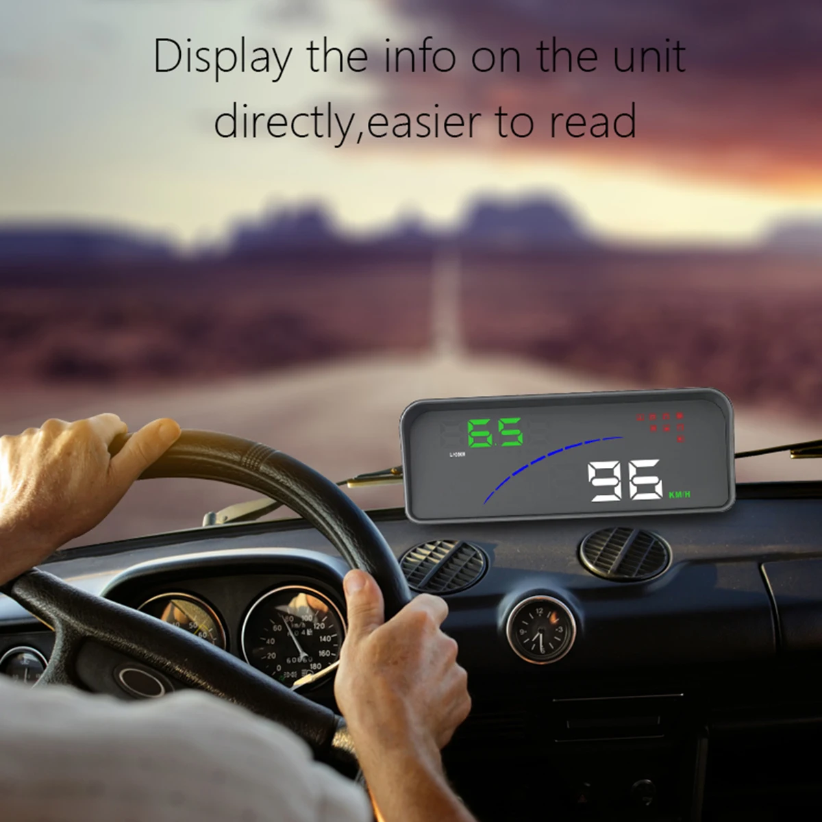 P9 автомобильный HUD OBD gps скорость, Автомобильный дисплей, многофункциональный цифровой измеритель скорости, автомобильный электронный HUD