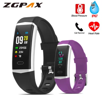 

Smart Watch Built-in GPS Watch IP68 Waterproof Blood Pressure Heart Rate Monitoring OLED Color Screen Smartwatch Men Women