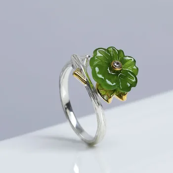 

S925 Silver Adjustable Ring nv shou shi Ring Engagement Ring