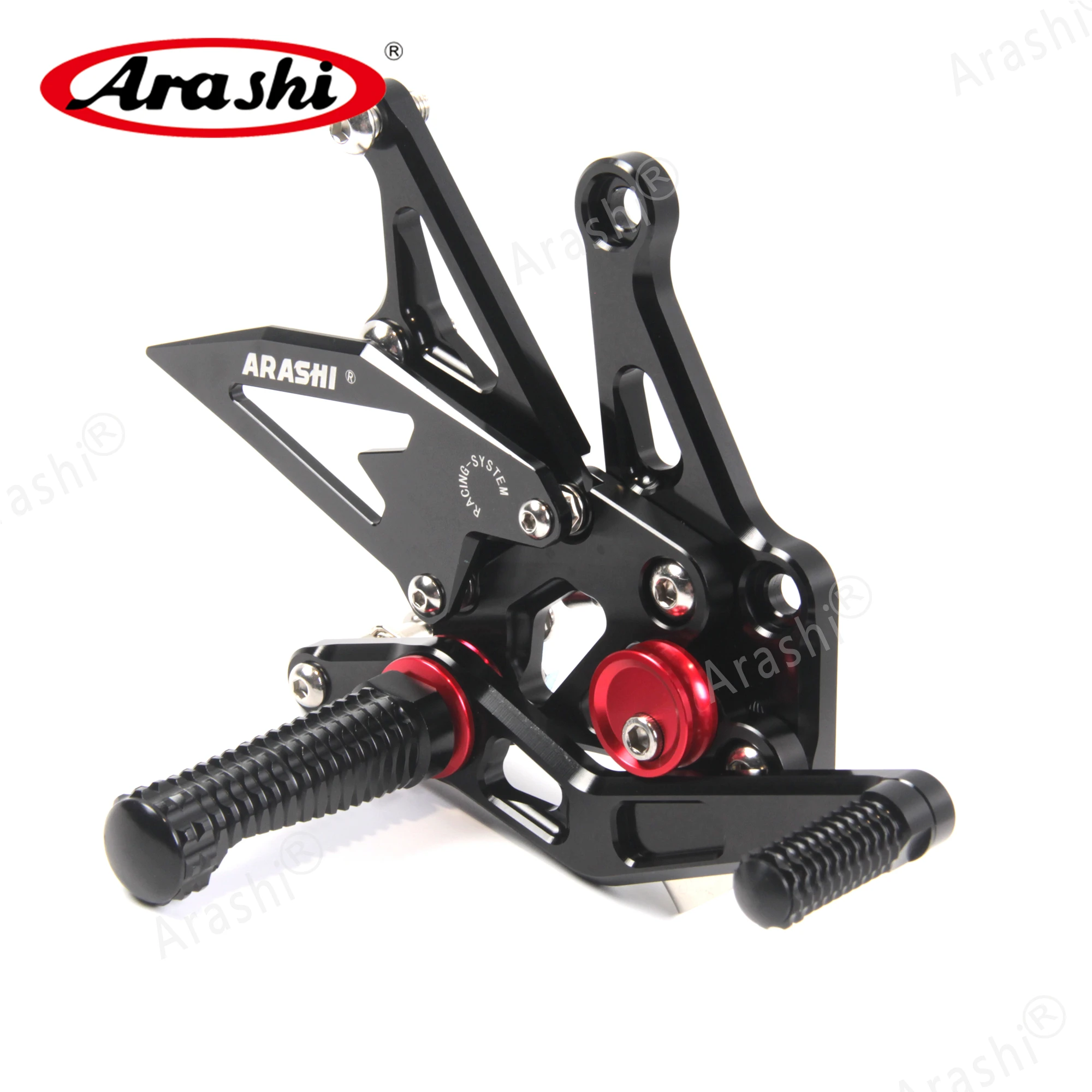 Регулируемая подставка для ног Arashi для KAWASAKI Z1000 Z 1000 Z1000SX CNC Rearset подножки Задние подножки алюминиевые