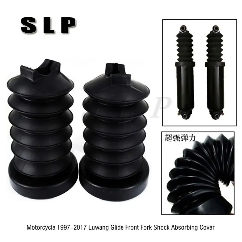 

Rubber dust cover for front shock absorber dust cover of Harley road Wang glide 97-17 motorcycle front fork