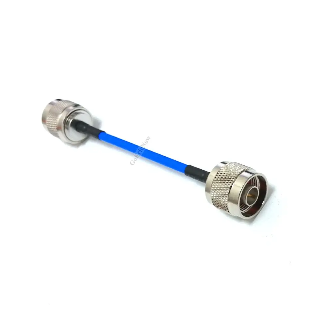5 pcs RF Coaxial Right Angle /Straight 50ohm N Male to For RG402 Cable Connector (0.1m 0.15m 0.2m) | Обустройство дома