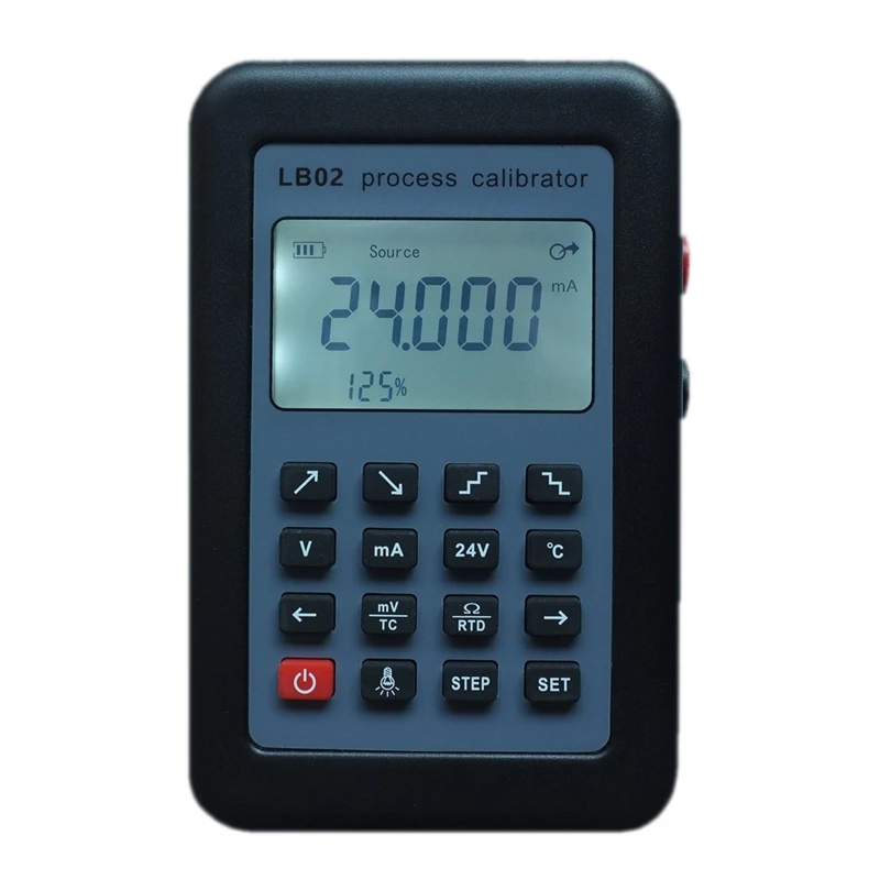 

Promotion--Lb02 Resistance Voltage Meter 4-20Ma 0-10V/Mv Signal Generator Source Thermocouple Pt100 Temperature Process Calibrat