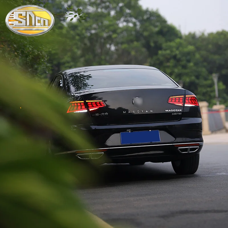 Автомобильный Стайлинг для VW Passat B8 задние фонари- Passat светодиодный задний фонарь светодиодный DRL Dynami сигнал тормоза заднего хода авто аксессуары