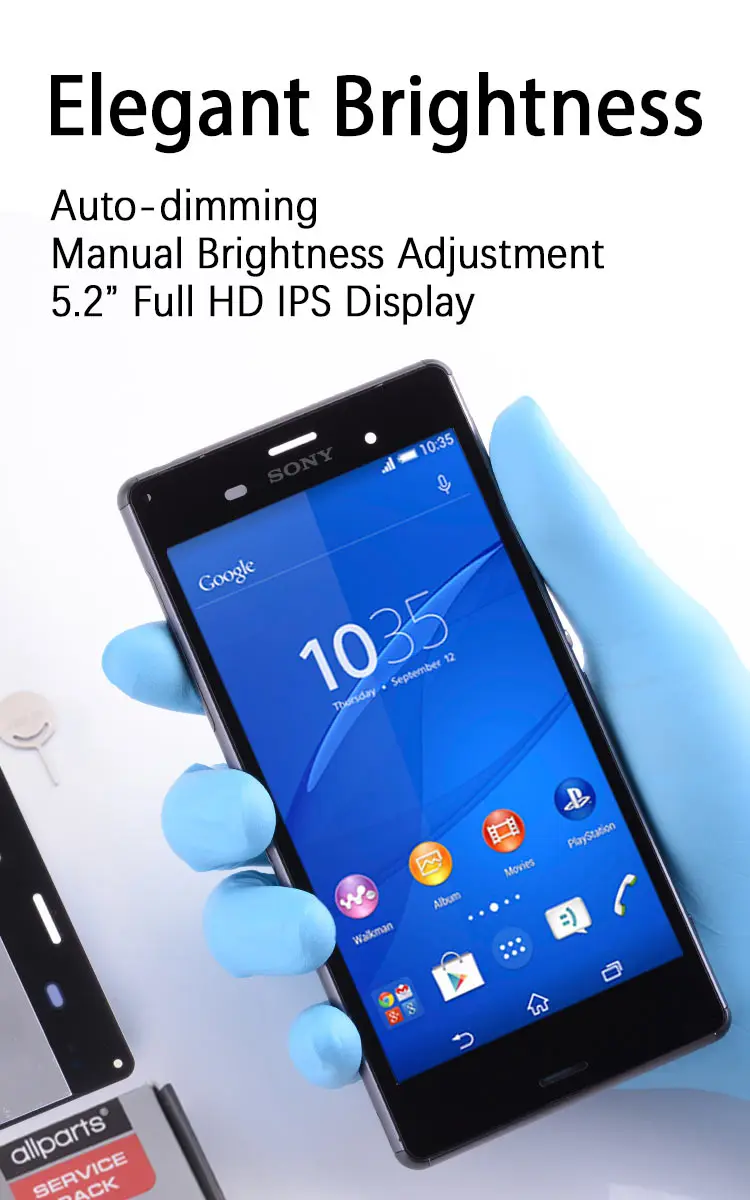 5," дисплей для SONY Xperia Z3 дисплей сенсорный экран дигитайзер Замена ЖК для SONY Xperia Z3 Dual D6633 D6683