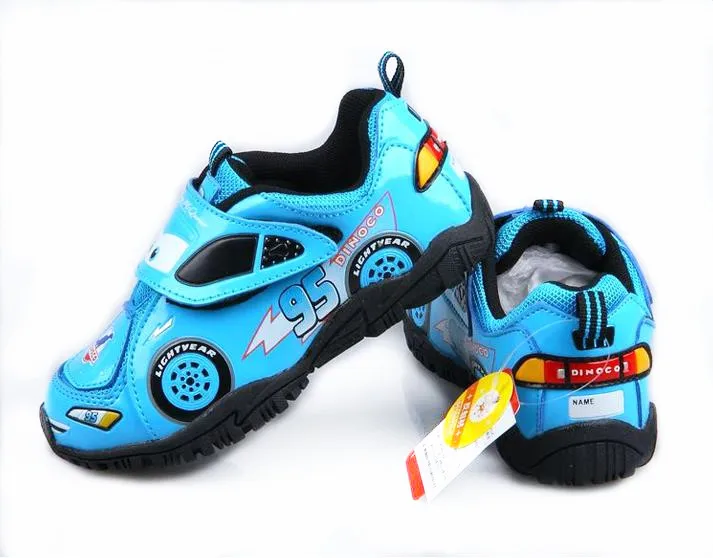Горячие nieuwe disney тачки молния McQueen Kinderen повседневные Schoenen en Najaar Авто jongens мультфильм школьные студенческие кроссовки