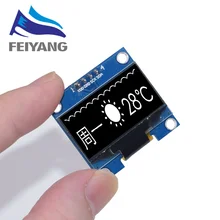 Pcs NOVO produto 1 SSD1315 IIC I2C Comunicar branco cor OLED Display LCD Módulo 1.3 módulo OLED