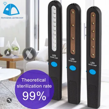 

4W 6W Germicidal Light T5 Tube UVC Sterilizer Kill Dust Mite Eliminator UV Quartz Lamp for Bedroom/Hospital Mercury-free healthy