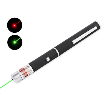 

High Quality Laser Pointer Red/Green 5mW Powerful LED Torch Pen Flashlight Professional Visible Beam Light For Teaching