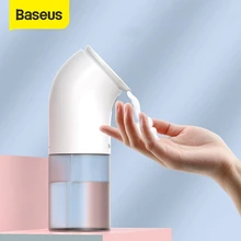 Baseus inteligente automático dispensador de sabão líquido indução espuma dispositivo lavagem da mão para cozinha banheiro (sem líquido)