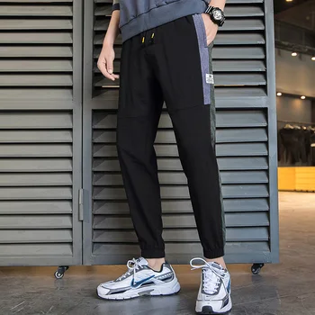 

Casual Pants Tide Male Loose Men Handsome Harun Motion Beam Feet Pants Pantyhose