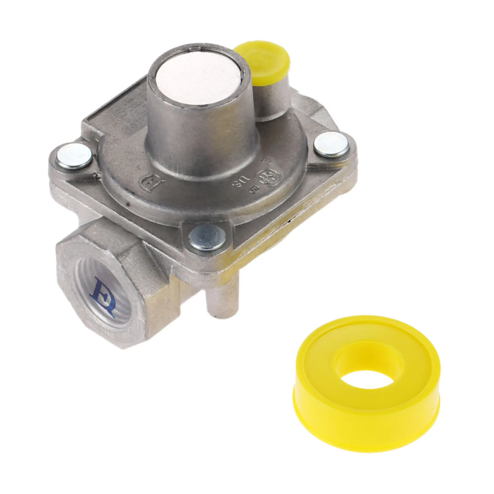 3/8 NPT Regulator for NG Gas NPT Natural Gas Low Pressure Regulator 5 Water Column Range with Line Pipe Thread Tape propane tank regulator