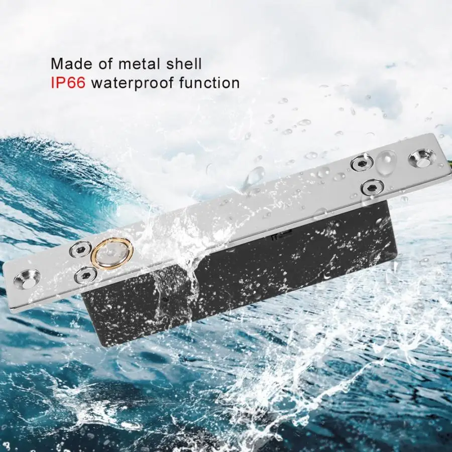 

DC12v Electric Drop Bolt Door Lock Plug Lock Magnetic Induction Access Control Door Locks candado