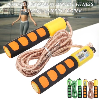 

2.4m Kids Adult Skipping Jumping Exercise Activity Jump Rope Electronic Counting Lose Weight Fitness Equipment 4 Colors