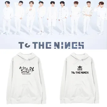 

K-pop NINE PERCENT album TO THE NINES surrounding the same paragraph hooded sweatshirts men and women hoodies