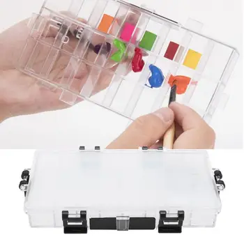 

Moisturizing Watercolor Palette Painting Pigment Color Mixing Case Box Art Supplies