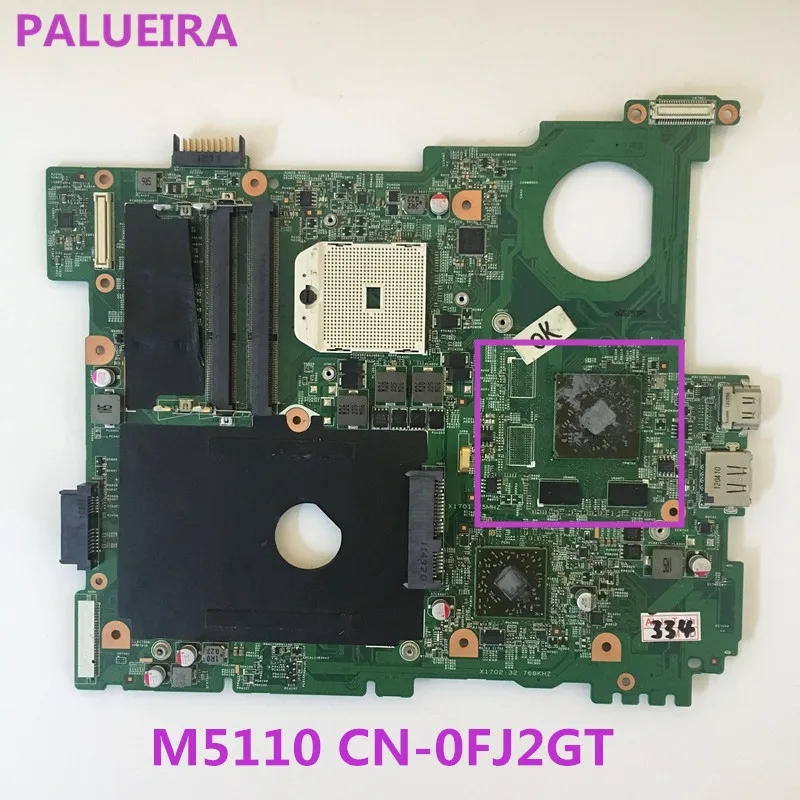 PALUBEIRA для Dell M5110 Материнская плата ноутбука CN-0FJ2GT FJ2GT 48.4ie04-021 DDR3 Материнская плата ноутбука протестирована работает идеально