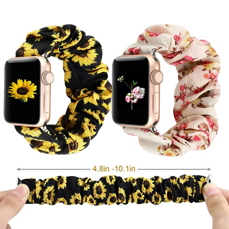 Сменный эластичный ремешок для iWatch series 5 4 3 38/40/42/44 мм|Ремешки часов| |