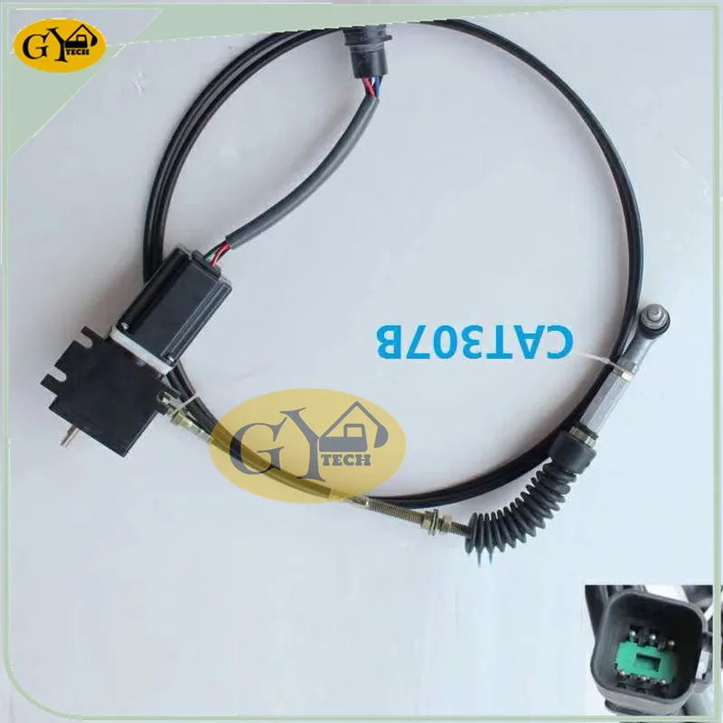 102-8007 E307B Дроссельный двигатель 132-7786 для экскаватора квадратная вилка As-Governor control