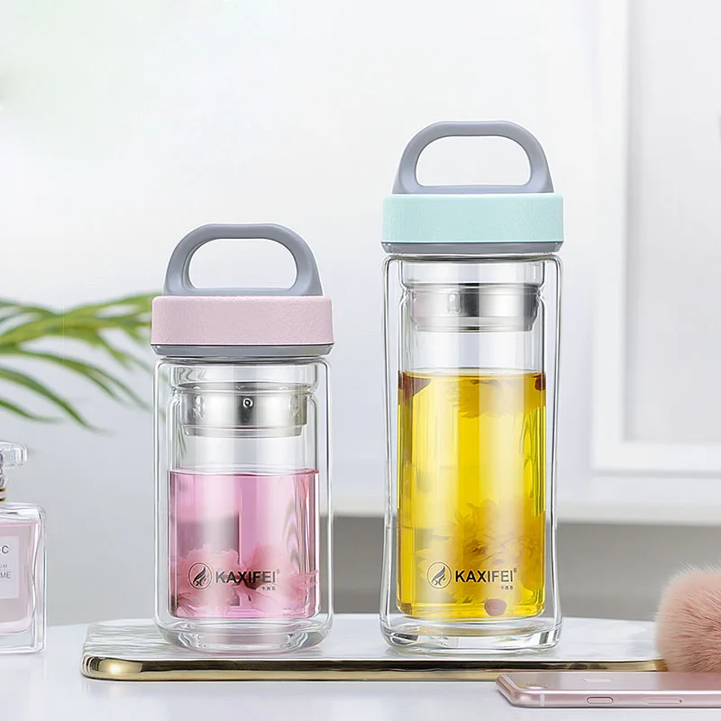Curge BPA Free tea Infuser спортивная бутылка стеклянная бутылка для туристического похода портативный лагерь для восхождений бутылки