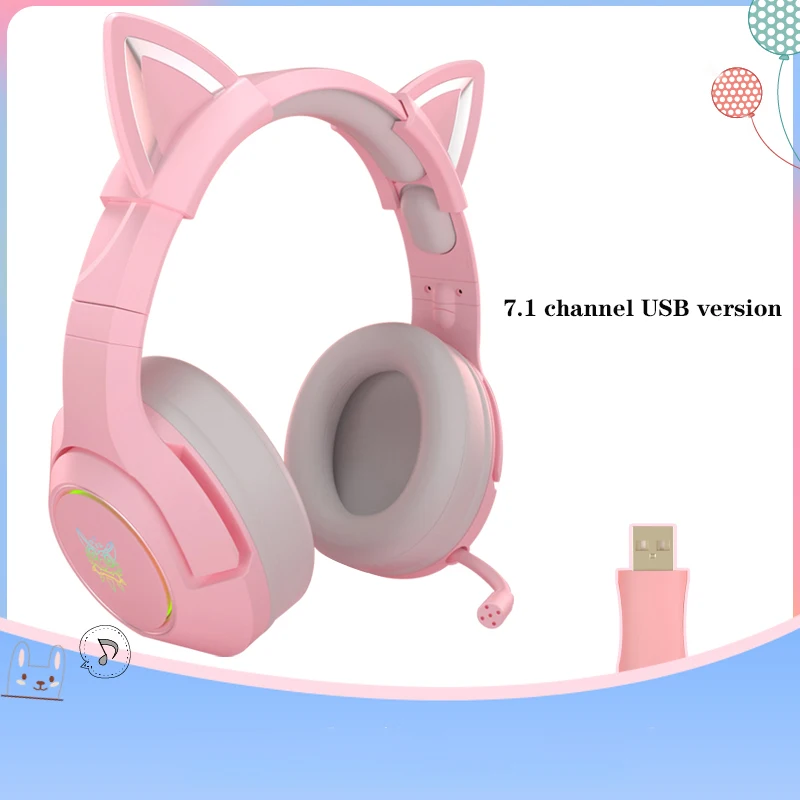 HECATE ネコ耳 ゲーミングヘッドセット ピンク Amazon.co.jp: HECATE by Edifier G2 II ピンク ゲーミング
