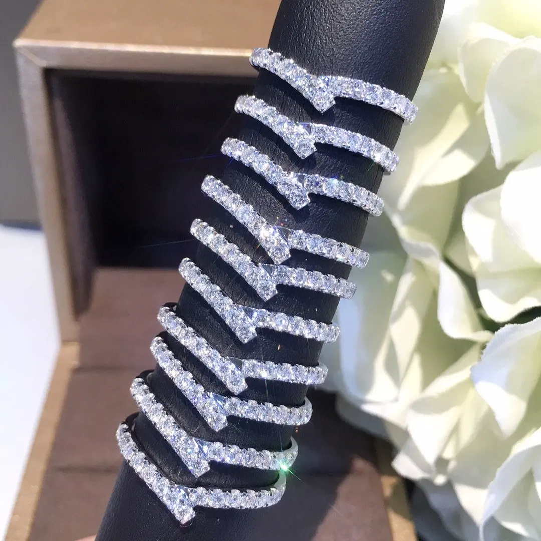 Кольцо с натуральным бриллиантом 18K золото чистое красивое кольцо драгоценными