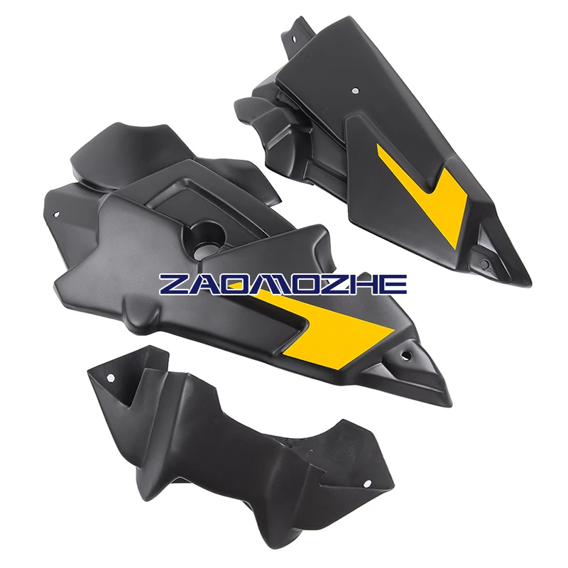Для YAMAHA MT09 FZ09 FJ09 Tracer 900 GT Bellypan ниже двигателя обтекатель спойлера 2013- MT FJ FZ 09 MT-09 FZ-09 FJ-09