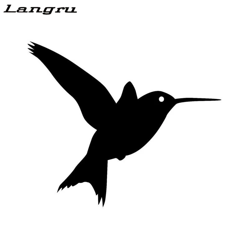 Langru Виниловые стикеры на автомобиль животные бампер Окно Наклейка Автомобильные