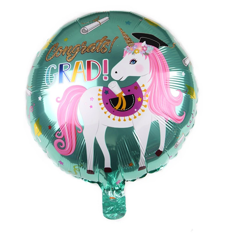 Воздушный шар в виде единорога для вечеринки честь Дня Рождения 18