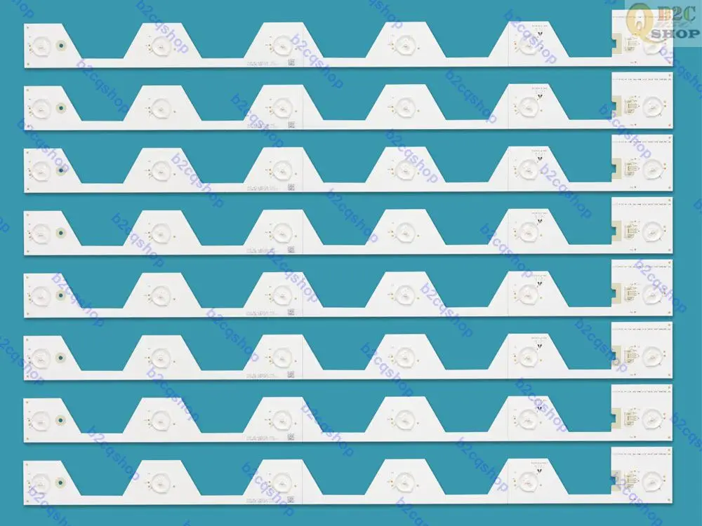 

8pcs/set LED Lamp strip TV backlight KG7XFR 4C-LB5006-YH2 for TCL L50E5800A-UD /B50A658U