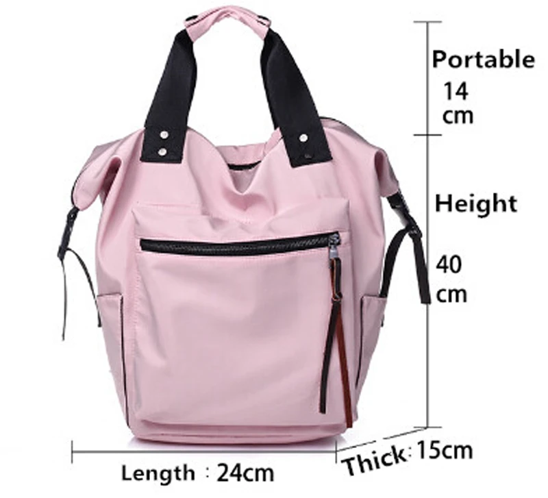 Женский рюкзак для девочек, рюкзак, сумка для ноутбука, школьная сумка ранец, нейлоновый многофункциональный Женский школьный рюкзак для девушек
