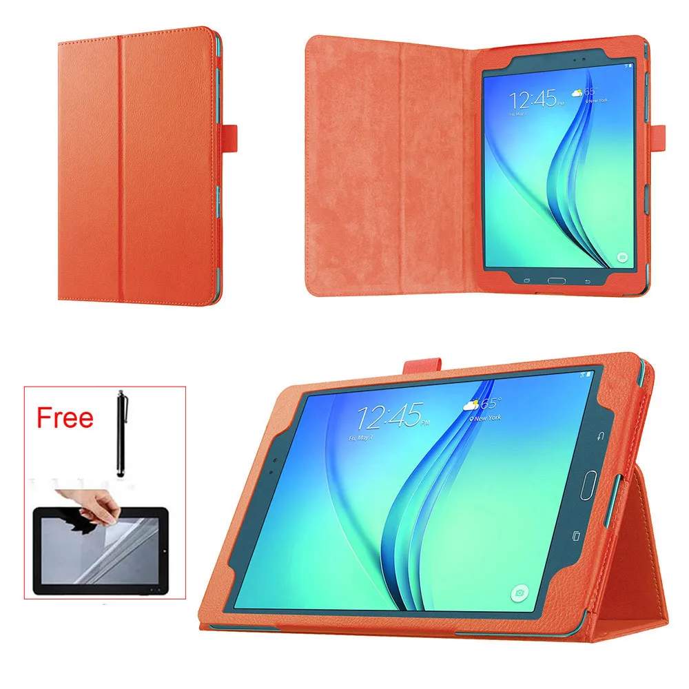 Для samsung Galaxy Tab A 8 0 SM T350 T355 PU + кожаный умный чехол подставка для планшета Магнитный