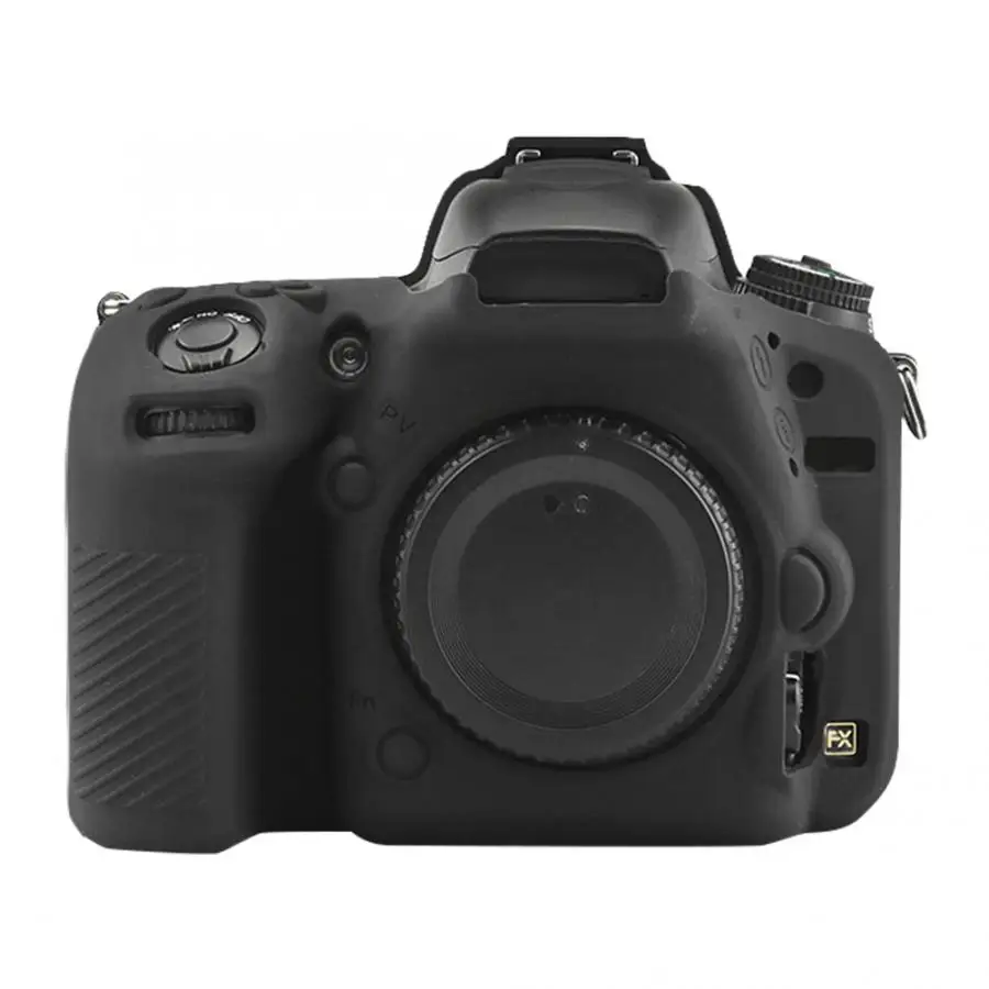 Чехол для камеры Nikon, чехол для камеры, Прочный чехол для камеры Nikon D750, мягкий силиконовый защитный черный чехол для объектива