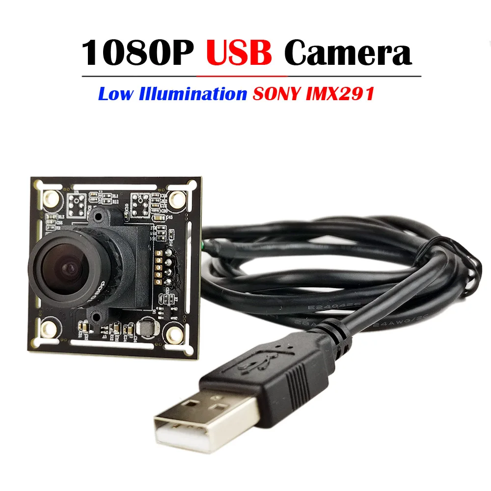 Веб-камера Sony IMX291 USB2.0 MJPEG YUY2 2 МП высокоскоростная UVC 1080P модуль камеры для Android Linux