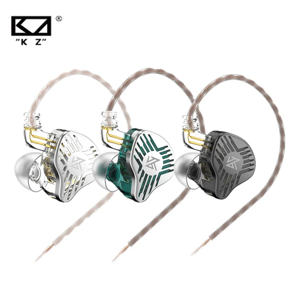 KZ ZSN PRO In Ear Earphone 1BA 1DD Hybrid Drive HIFI Sport Noise Cancelling  Earbud Headset ZES ZEXPRO EDC EDS DQ6S