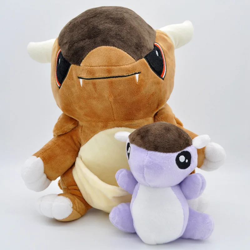 Аниме игры Пикачу серии новые 12 дюймов Kangaskhan плюшевые игрушки мягкие игрушки подарок на день рождения для детей. Рождественский подарок игрушка кукла