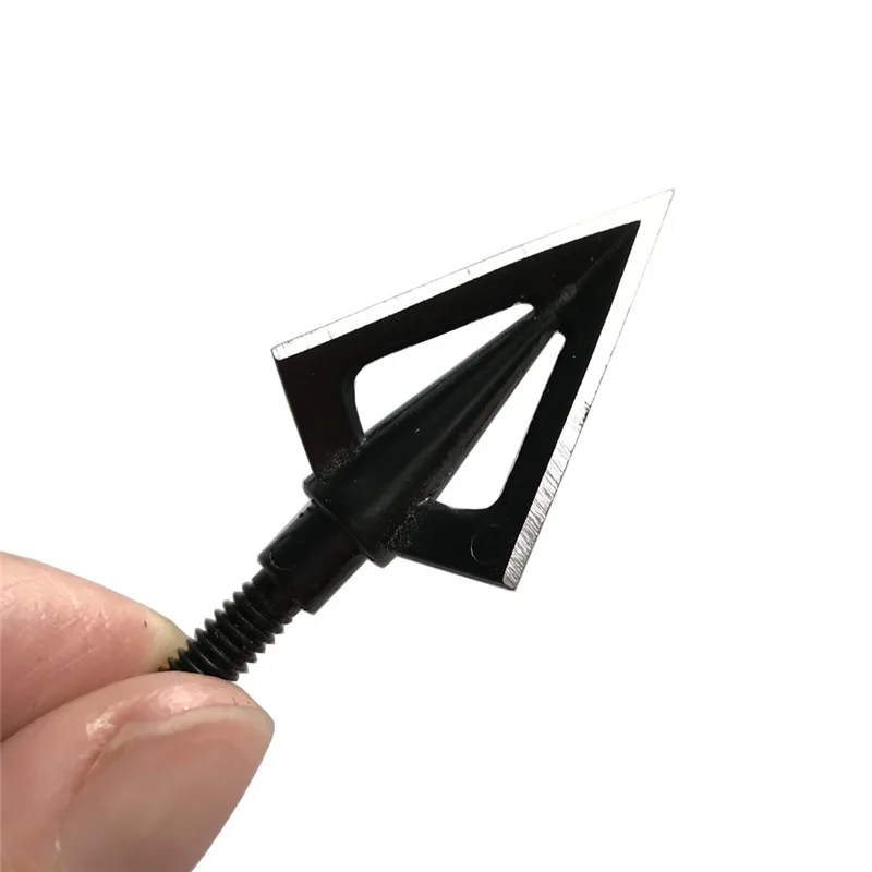 6 шт. стрела для стрельбы из лука Broadheads100 зерно 3 лезвия охотничьи точки стрелки-указатели стрелы для стрельбы на открытом воздухе аксессуары для охоты