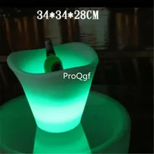 Ngryise 1 Набор светодиодных ледяных бочек 34*34*28 см случайный цвет