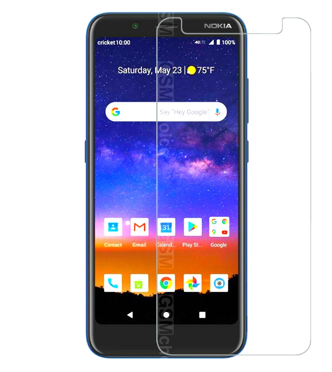 Per Nokia C2 Tava Vetro Temperato 9H Di Sicurezza Anteriore Protezione Dello Schermo Per Nokia C2 Tava Custodia Protettiva Dello Schermo Pellicola