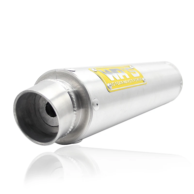 ZSDTRP Motorcycle Exhaust Pipe For WRS Universal Exhaust Muffler for CB400 CBR250 CBR29 ZXR XJR400 VFR400 FZR400 Pit Bike