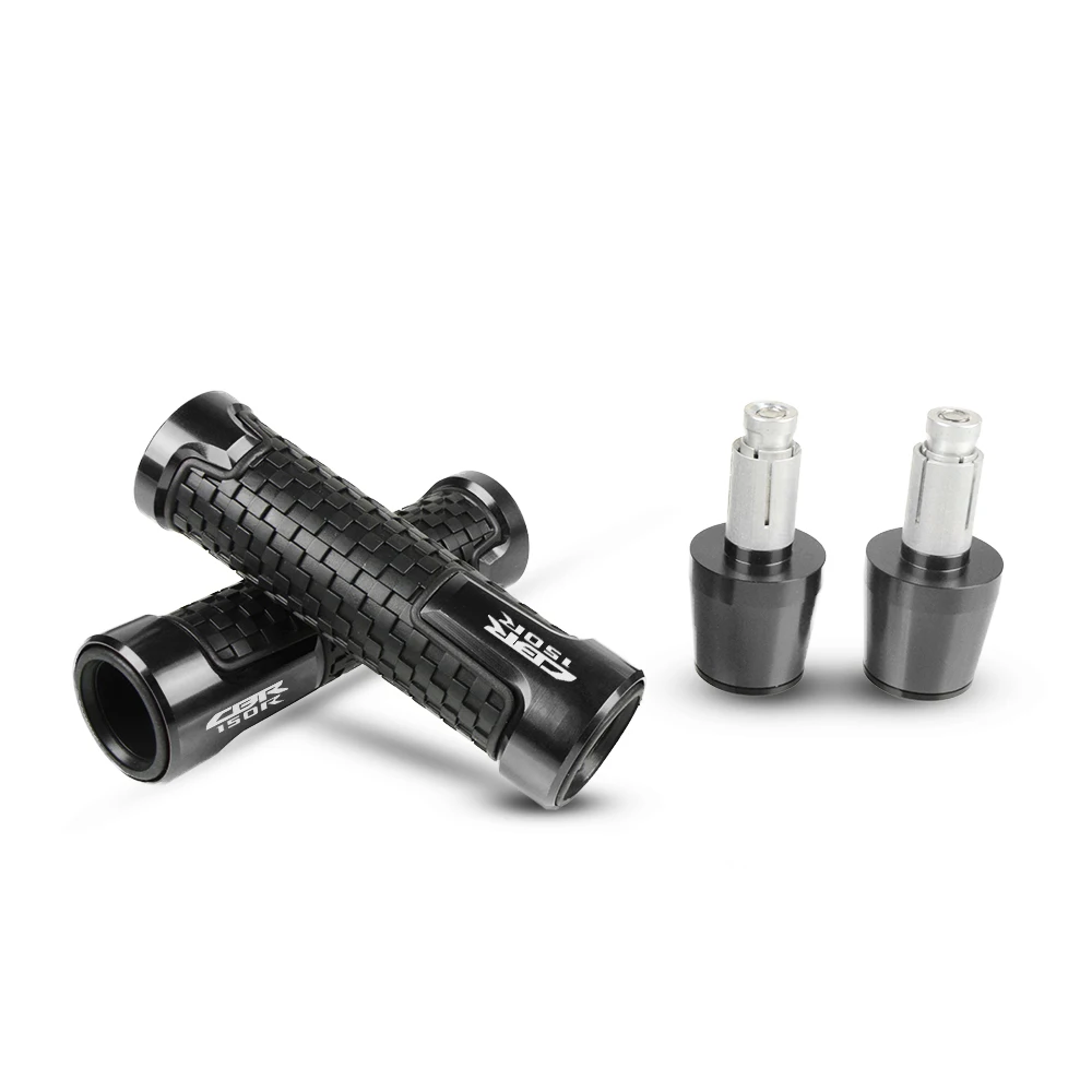 

High Quality Motorcycle Accessories 7/8 " 23mm handle grips racing handlebar Handle Bar End Cap FOR HONDA CBR150R