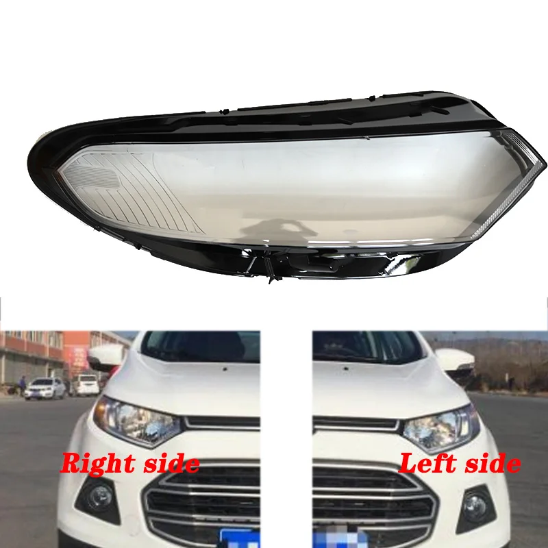 Для ford ecosport 2013 2014 2015 светильник с передней головкой s Прозрачный абажурами маски