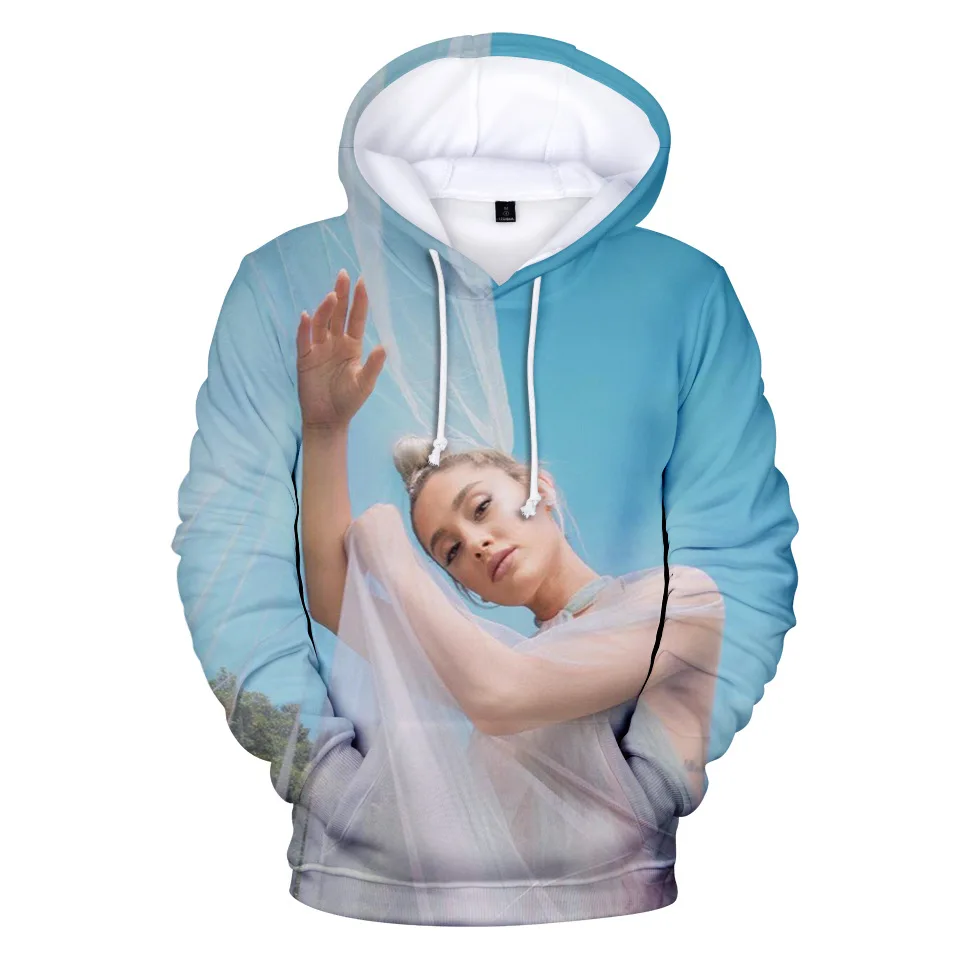  Cute Comfortable Ariana Grande 3D Hoodies Women/Men Thank U Next Singer Ariana Grande 3D Harajuku G