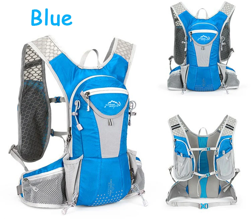 12L уличный гидрационный рюкзак, сумка для воды, велосипедный, ночной, светоотражающий, для бега, спортивный рюкзак с 2L мочевым пузырем, сумка для воды